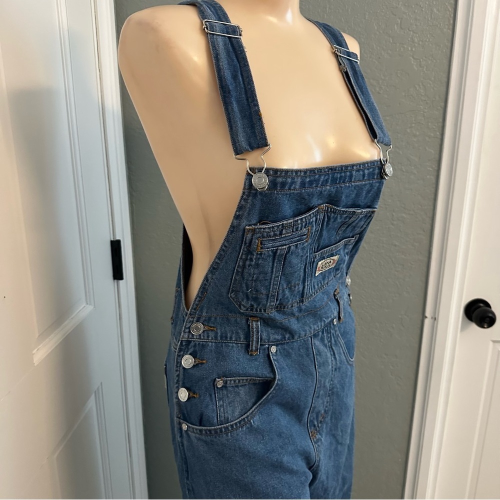 Lana Roux Denim Overalls - Picture 3 of 13